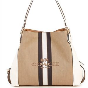 Coach Edie 31 Horse and Carriage Shoulder Bag